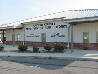 County Fleet maintenance shop