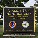 Marley Run Recreational Area Sign