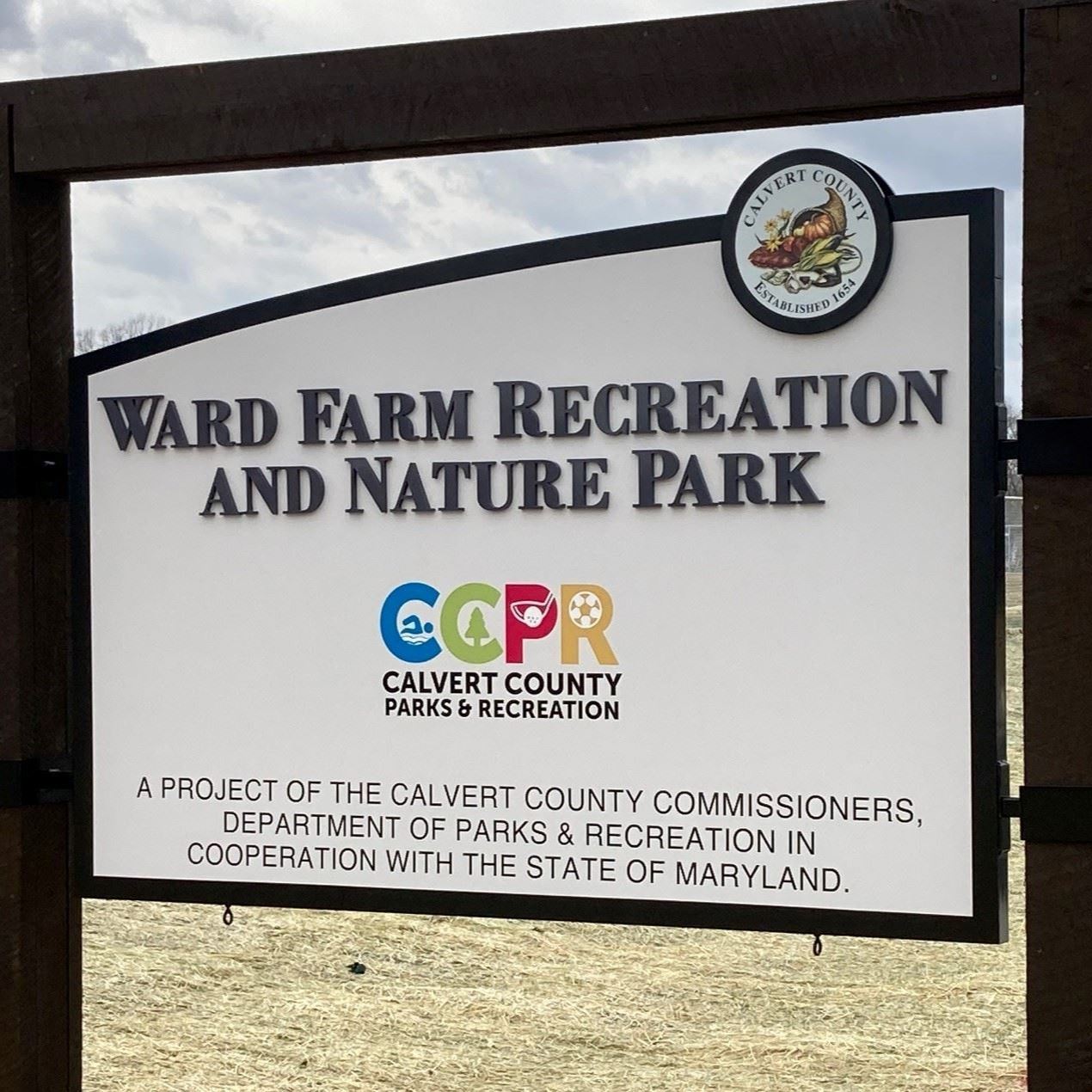 Ward Farm Recreation and Nature Park Sign