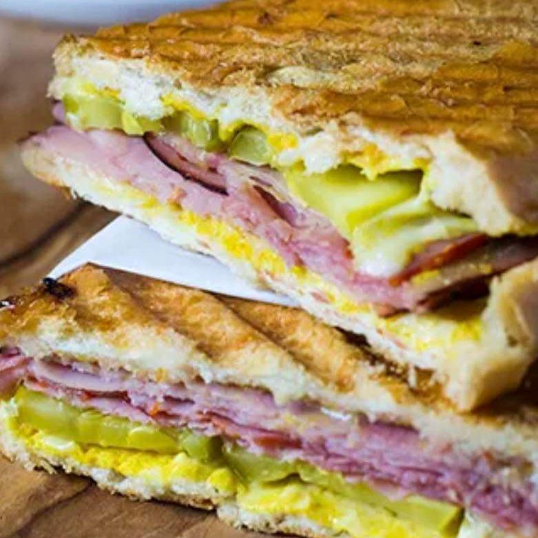 Close up of a sandwich